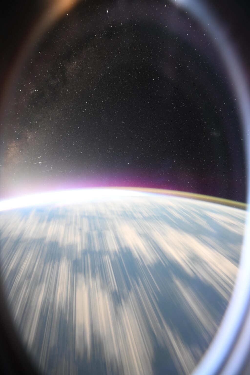 Sidereal views from SpaceX Dragon