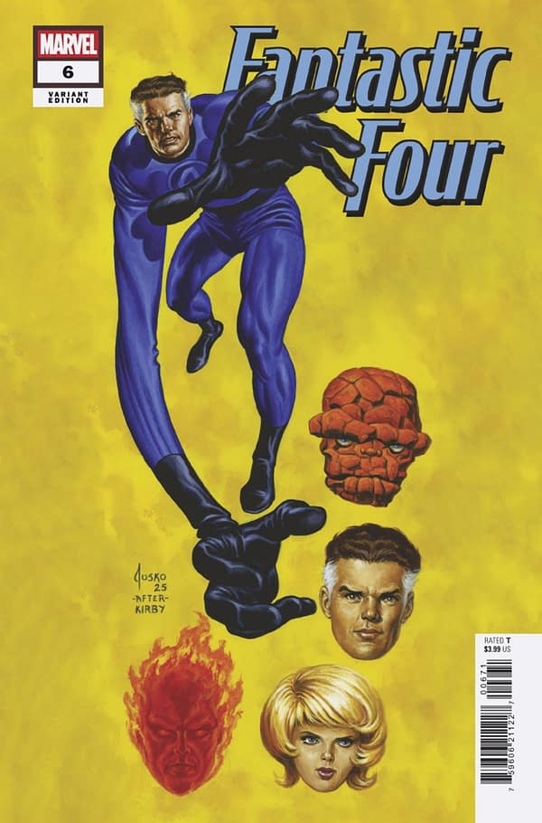 Cover image for FANTASTIC FOUR #6 JOE JUSKO VARIANT