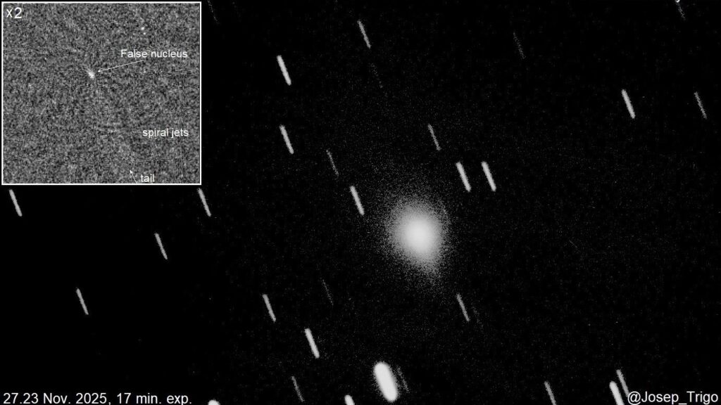 Interstellar comet 3I/ATLAS is erupting in ‘ice volcanoes’, new images suggest Interstellar comet 3I/ATLAS is erupting in 'ice volcanoes', new images suggest