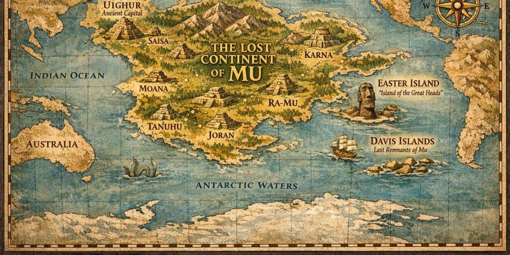 The Lost Continent of Mu: Why Do Egyptian Pyramids, Mayan Temples, and Mongolian Ruins Look So Similar?