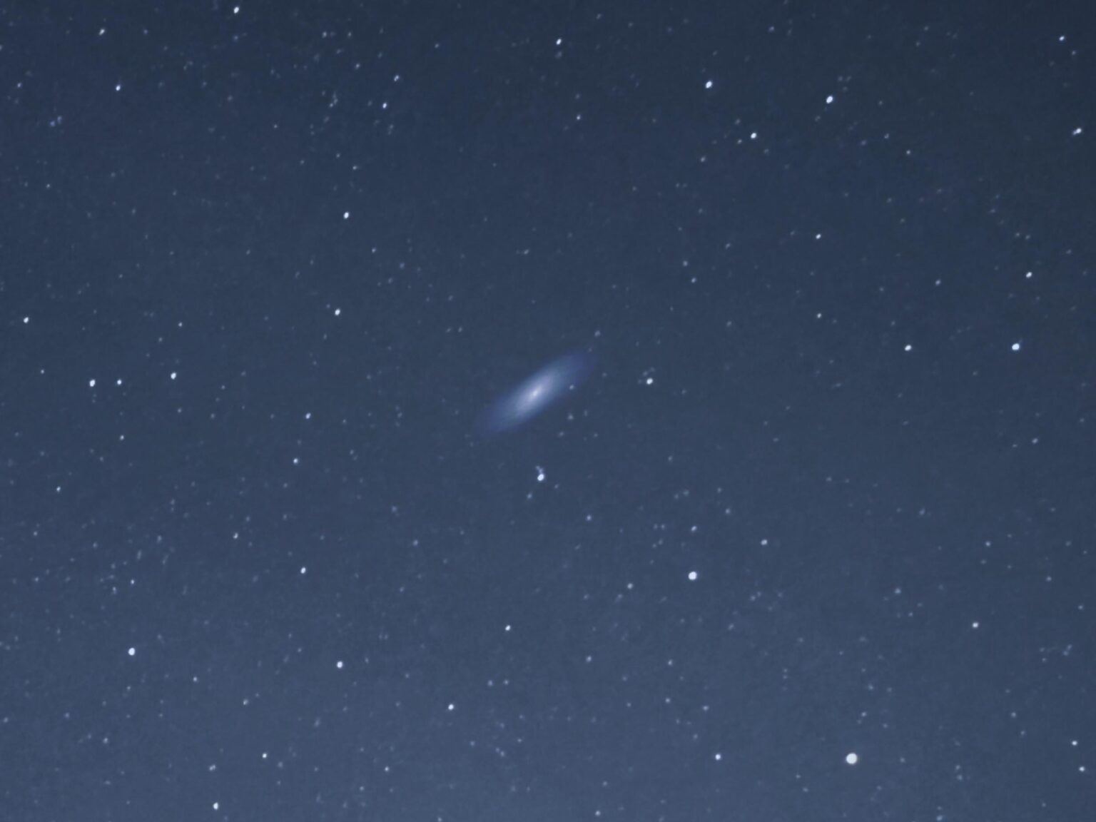 Tonight's Shot Of The Andromeda Galaxy In Our Night Sky.
