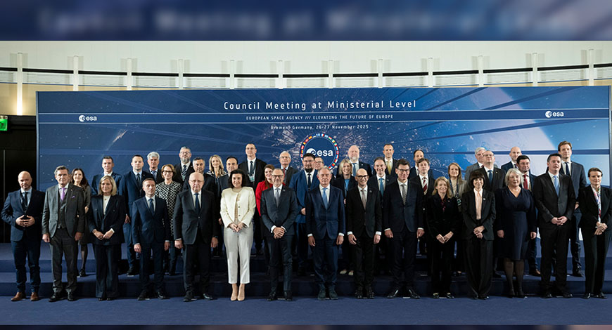 Growth and security at the forefront in UK funding boost for European Space Agency Growth and security at the forefront in UK funding boost for European Space Agency