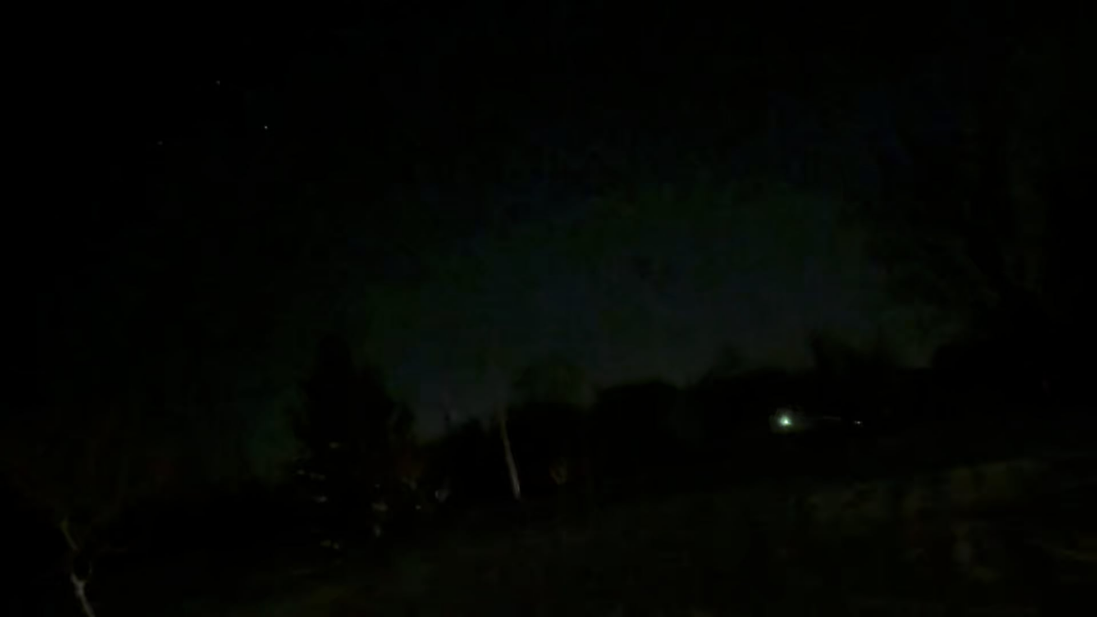 Something in the sky other night with my friend
