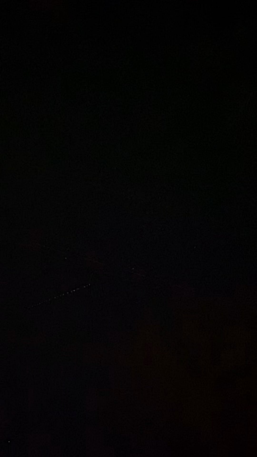 Saw what I think is Star Link?