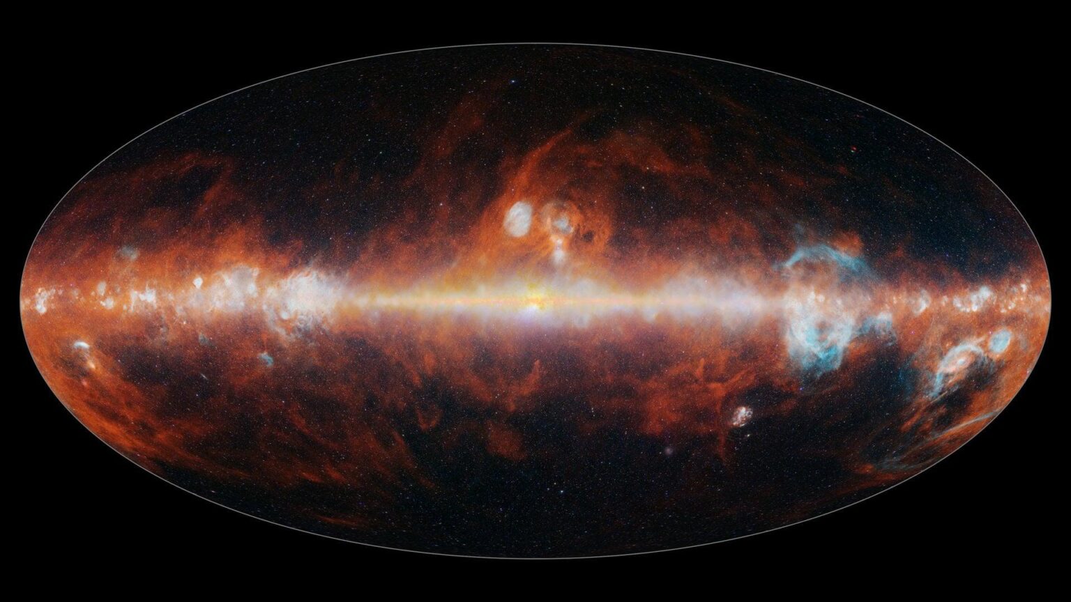 NASA's SPHEREx Observatory Completes Its First Map of the Cosmos in 102 Infrared Wavelengths
