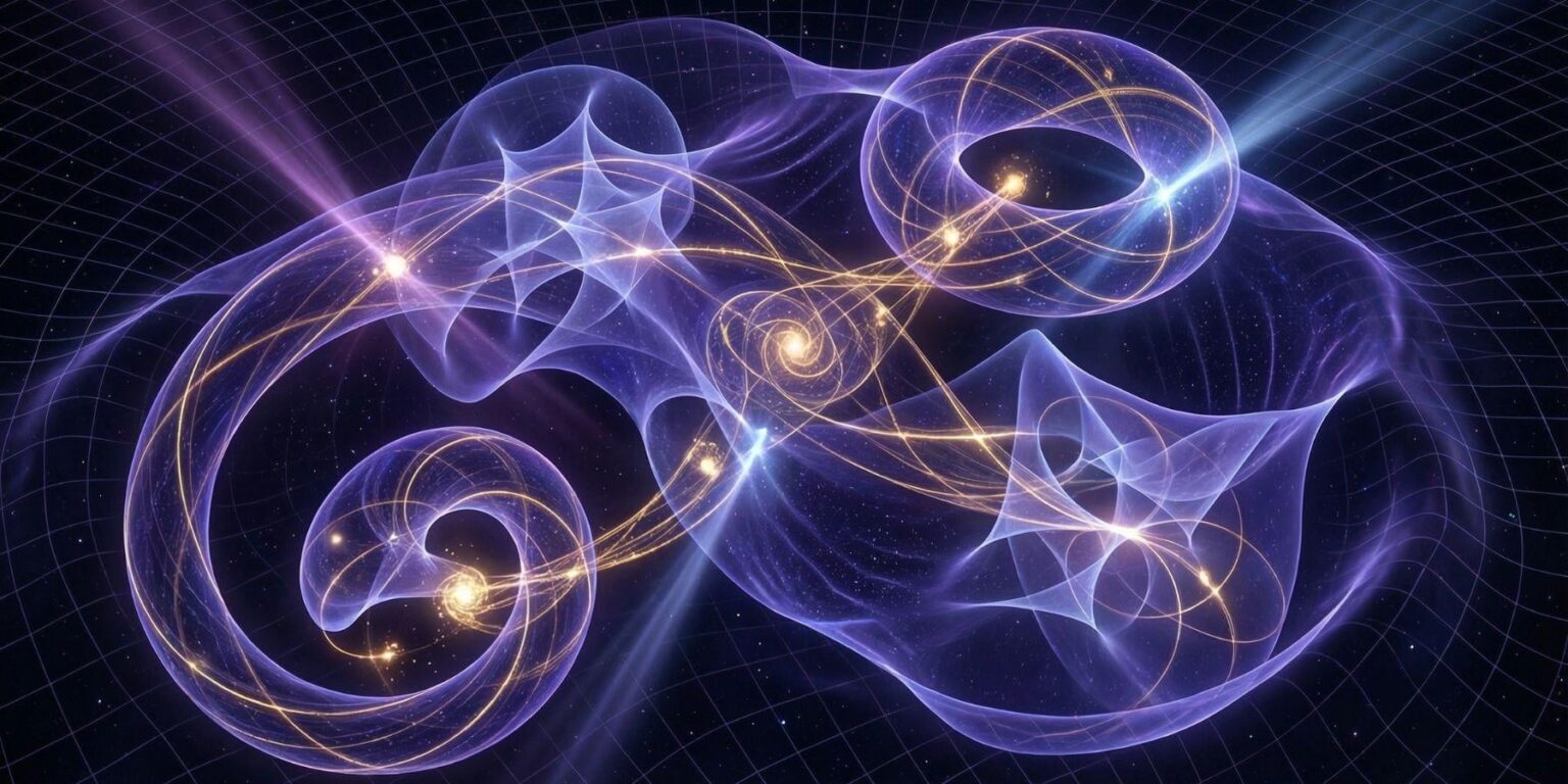 The Geometry of Everything: How Twisted Space Could Birth Reality