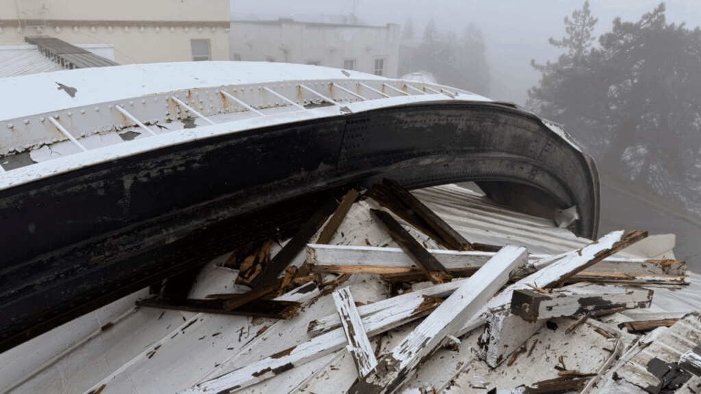 Lick Observatory Damaged in Storm