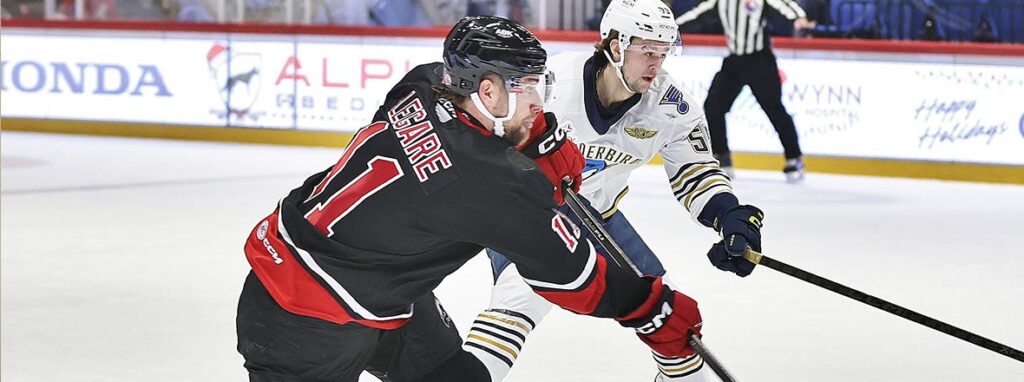 Comets Wrap Up Homestand With 3-2 Loss to Thunderbirds