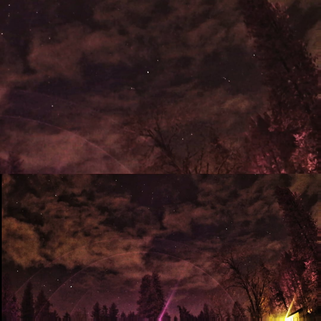 A very high-speed object with a non-ballistic trajectory shot across the sky while filming last night, 7:02 pm PST in Veneta, OR