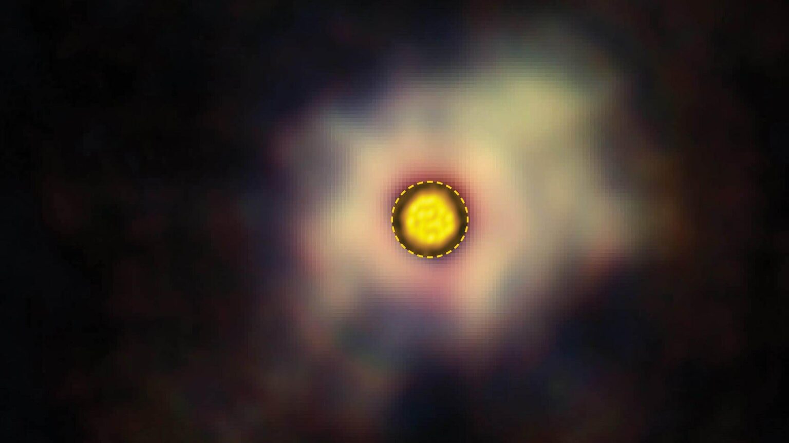 Nearby red giant challenges how stars spread the building blocks of life