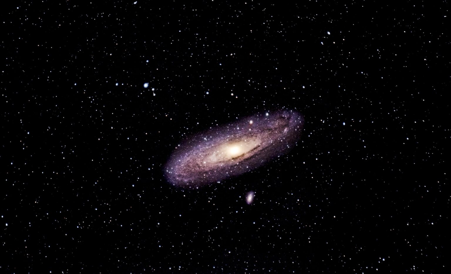 Andromeda Galaxy Untracked