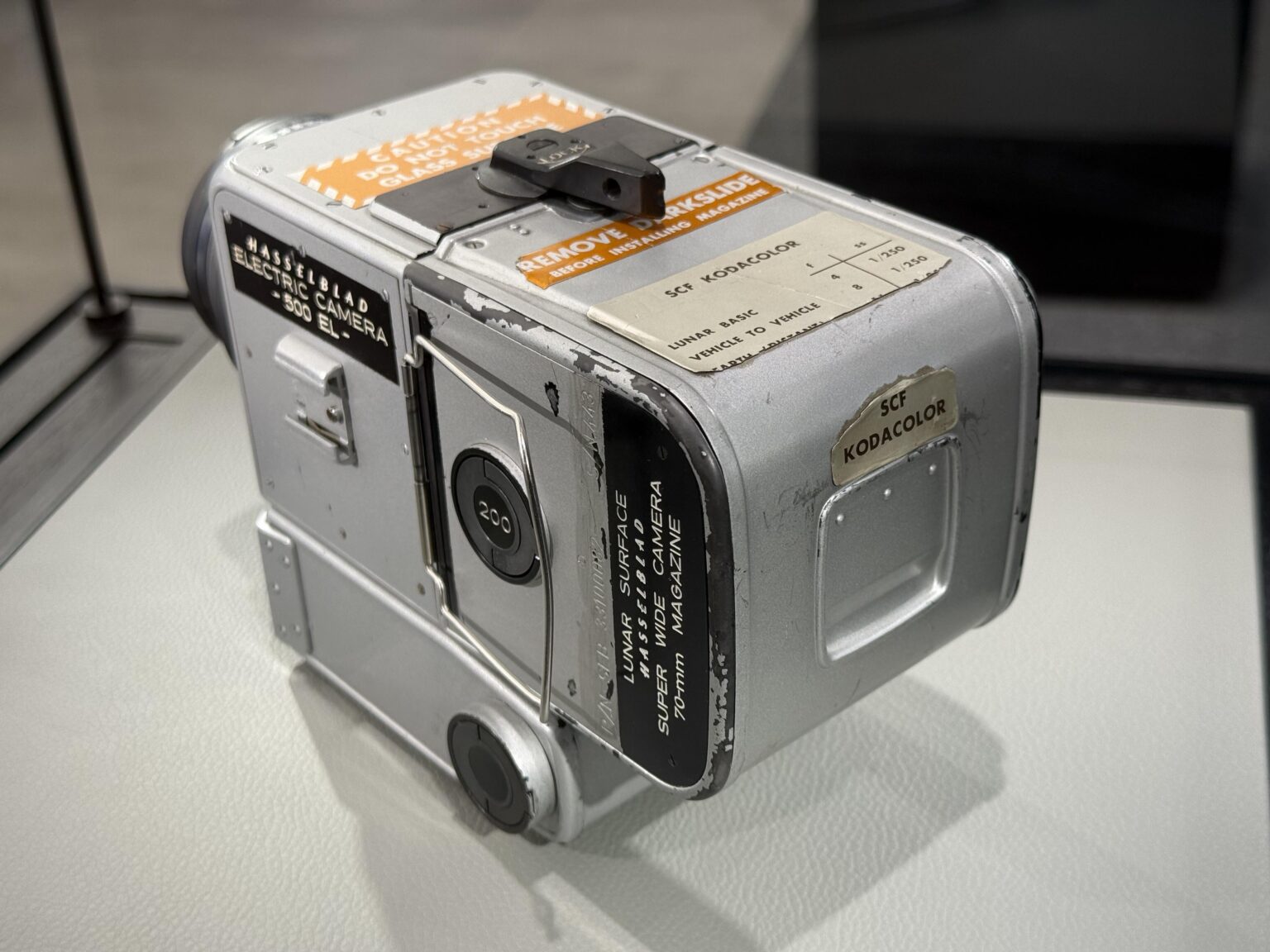 An Apollo Hasselblad camera spotted at the DJI Hong Kong store