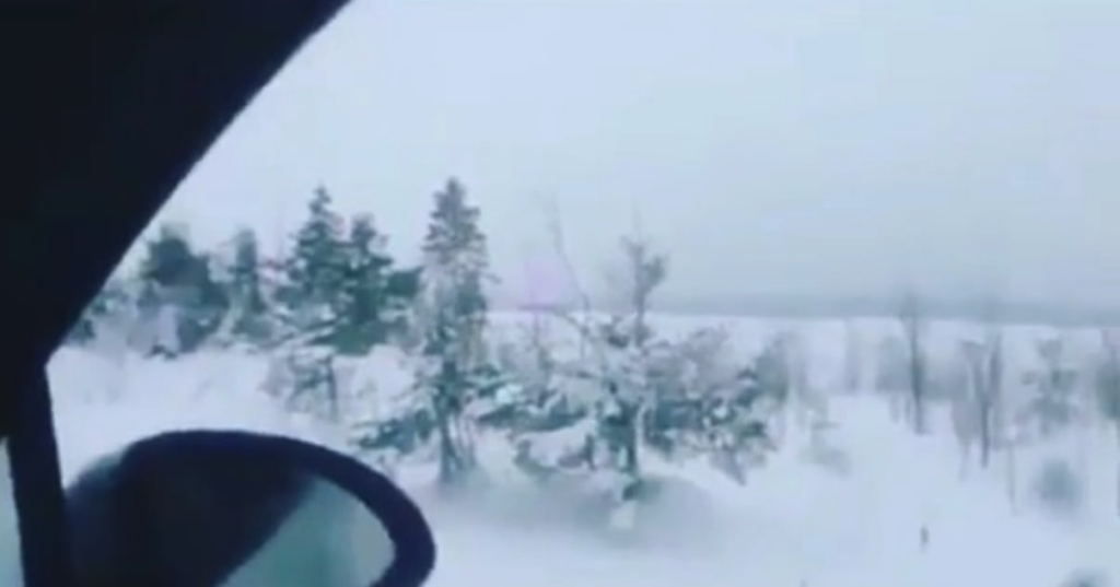 Giant sphere in the Siberian wilderness