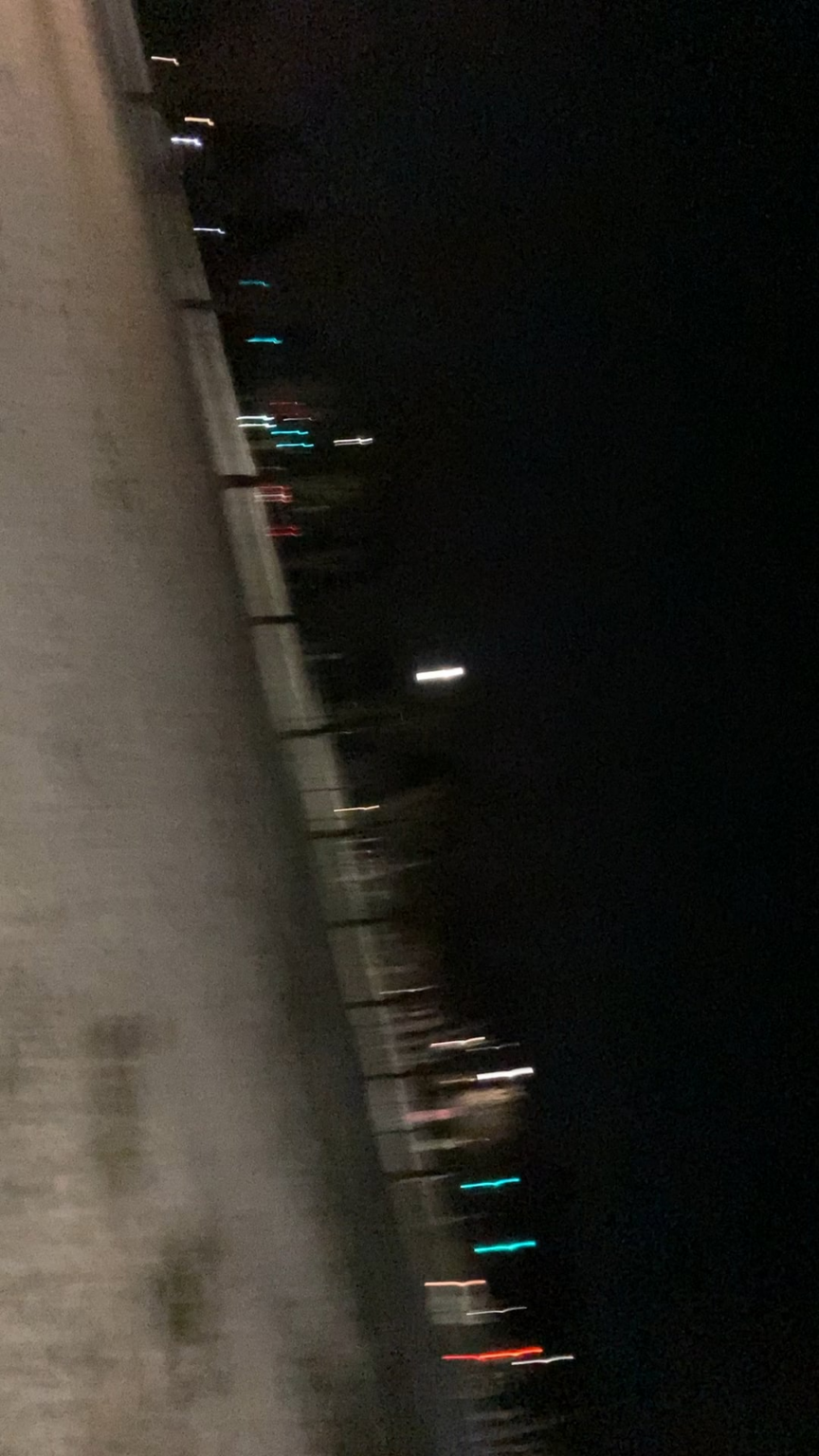 Object makes full circle in the sky.