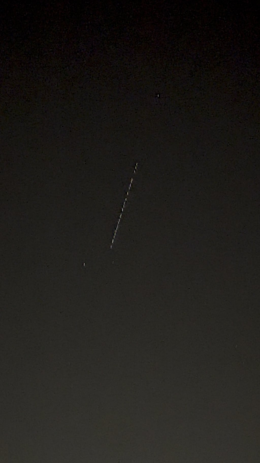 Weird formation above SFO