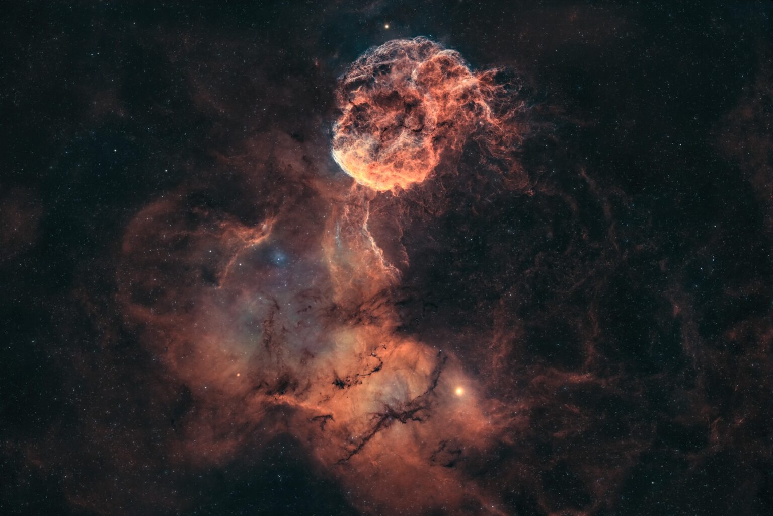 IC442 - Jellyfish Nebula