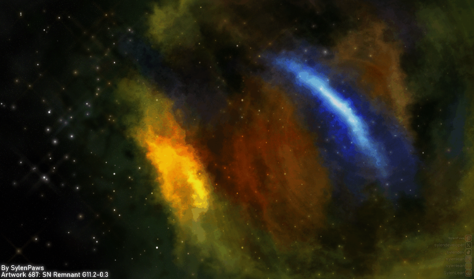 Artwork 687: SN Remnant G11.2-0.3