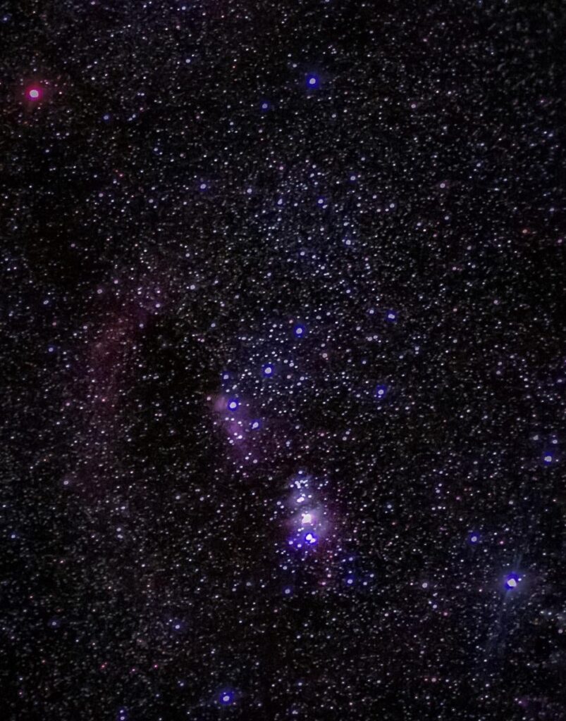 Orion - on a Moto G54 cell phone