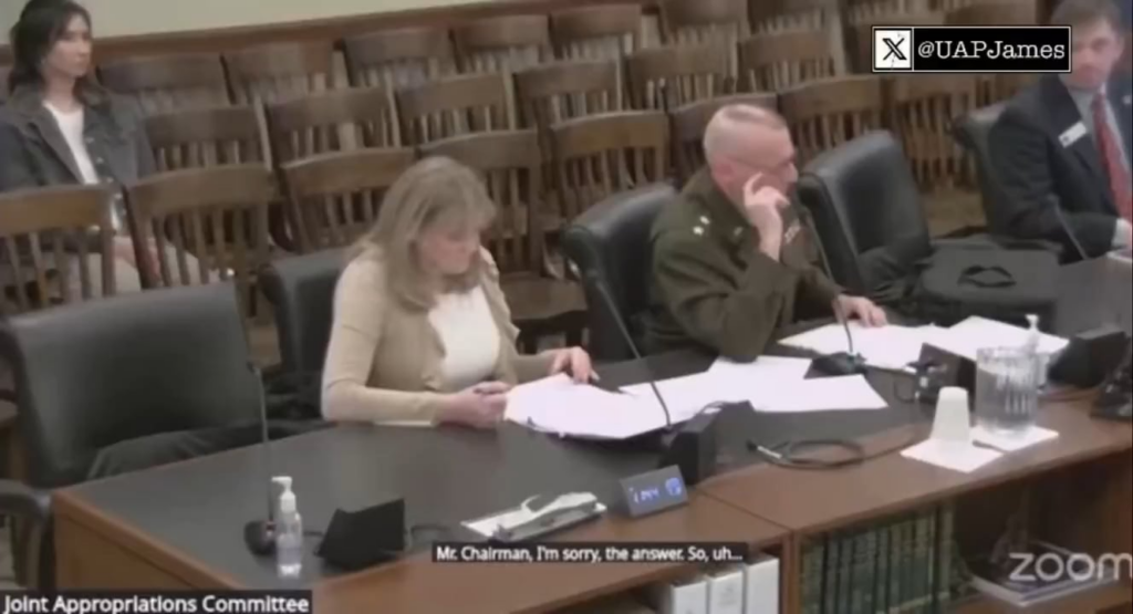 National Guard Major General testifies on UAP, confirms incidents near U.S. Govt facilities - Wyoming State Senator Tim Salazar asked Adjutant General Greg Porter about UAP during his testimony on drone threats on Friday.