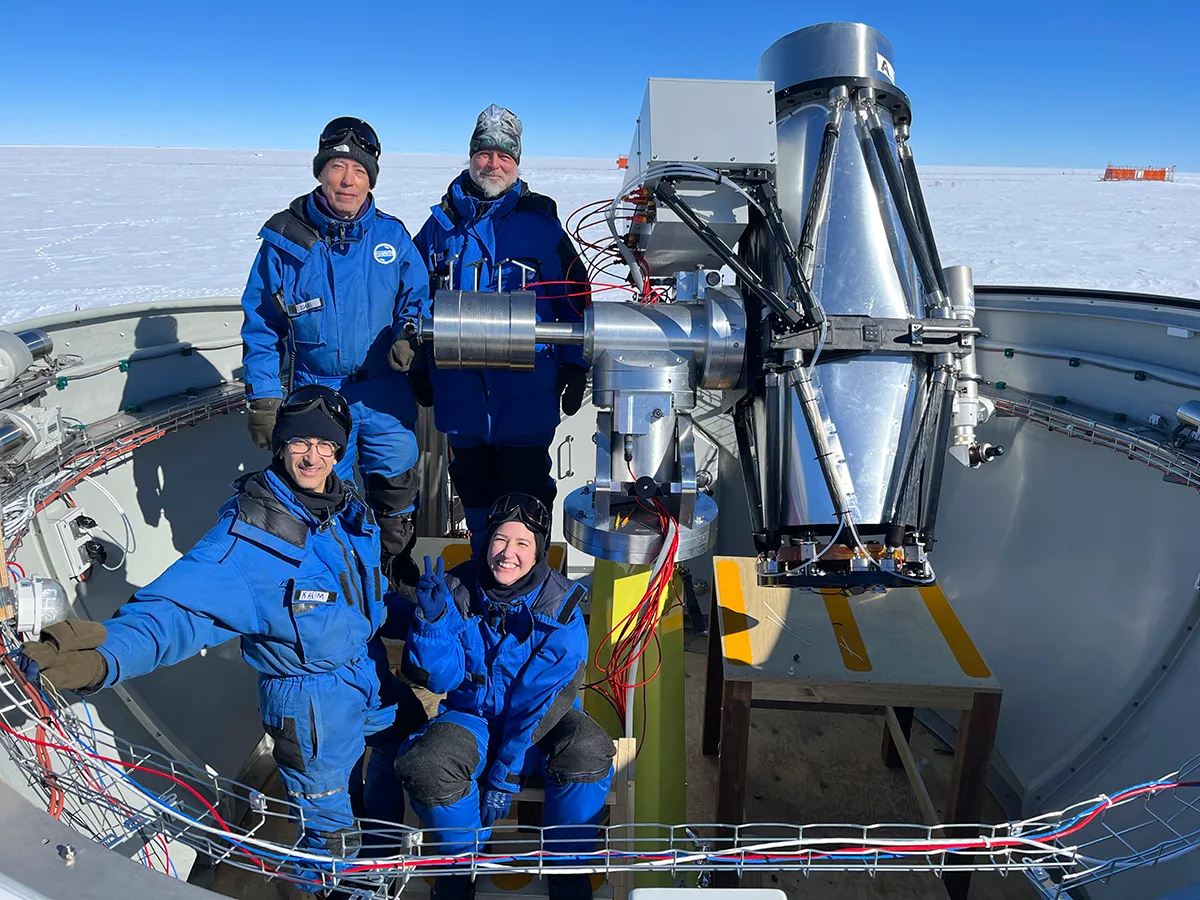 Me (bottom right) at Concordia Station, where disability representation is still lacking