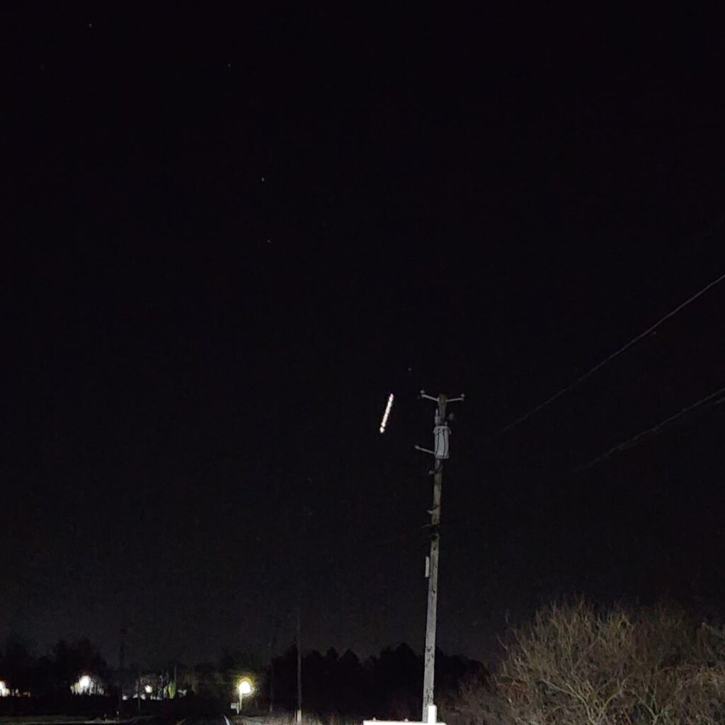 Weird lights 530 am over upstate NY