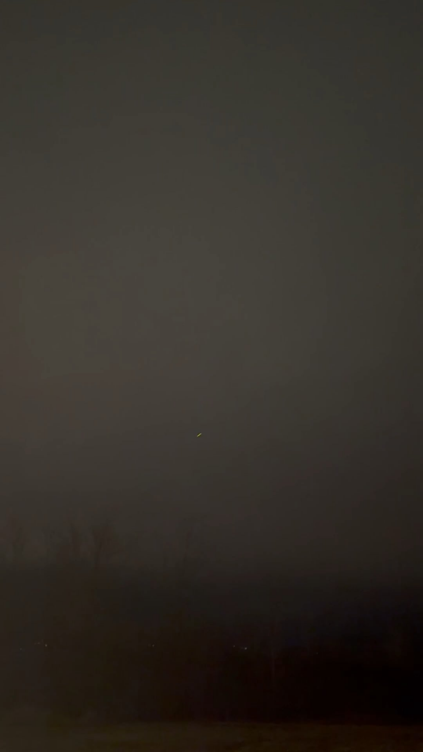 This is not Starlink. Drone with lights?