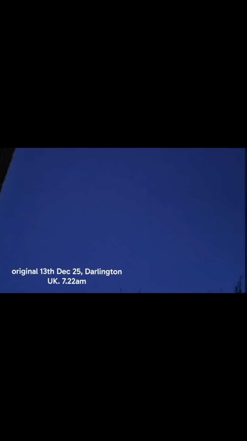 Early morning UAP in UK