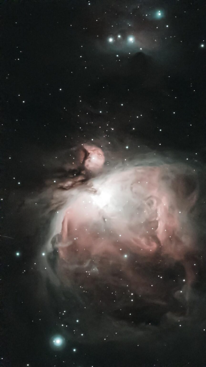 Last Night's Photos Of The Orion Nebula, The Crab Nebula, And Jupiter.
