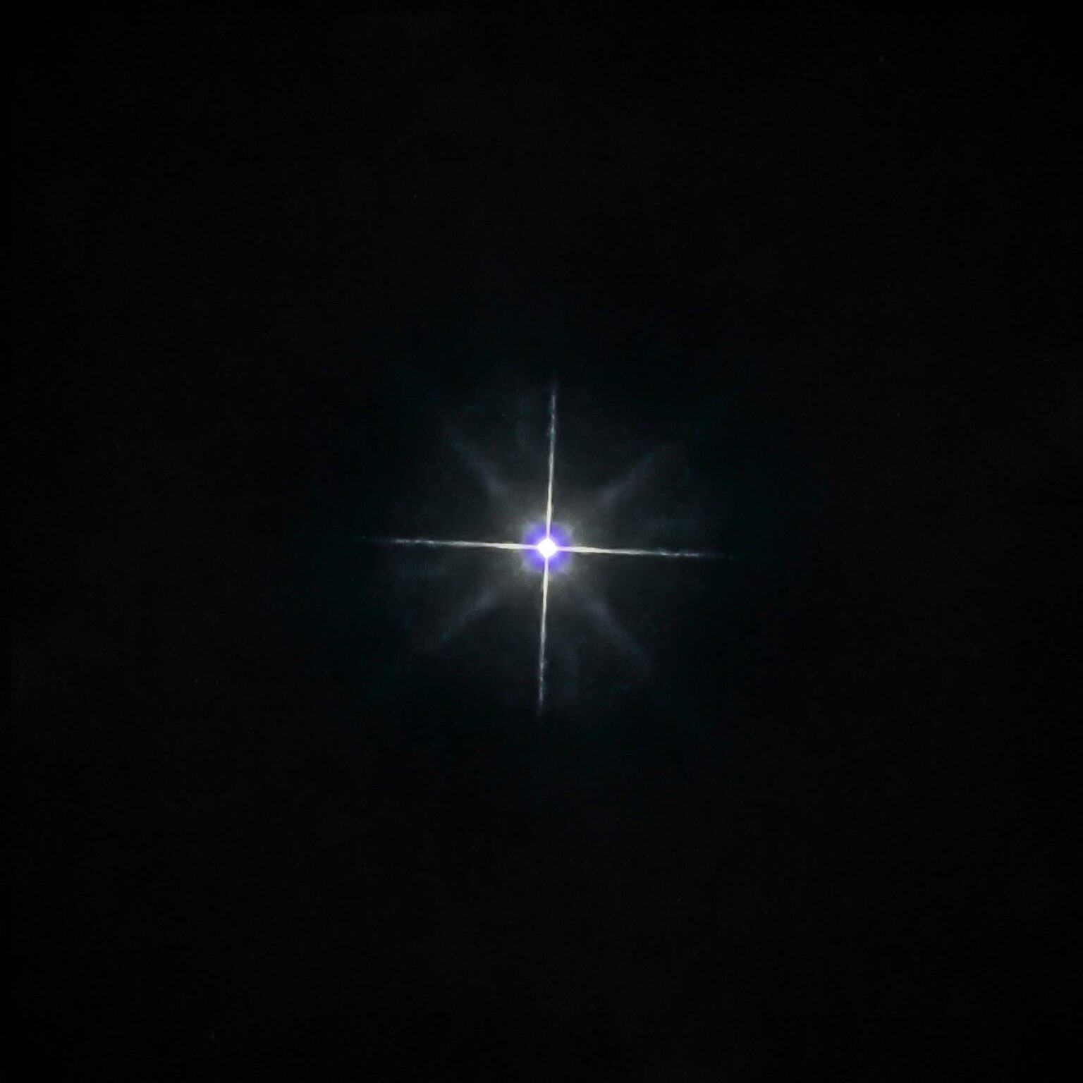 Tonight's Capture Of Sirius, The Brightest Star In Our Night Sky.