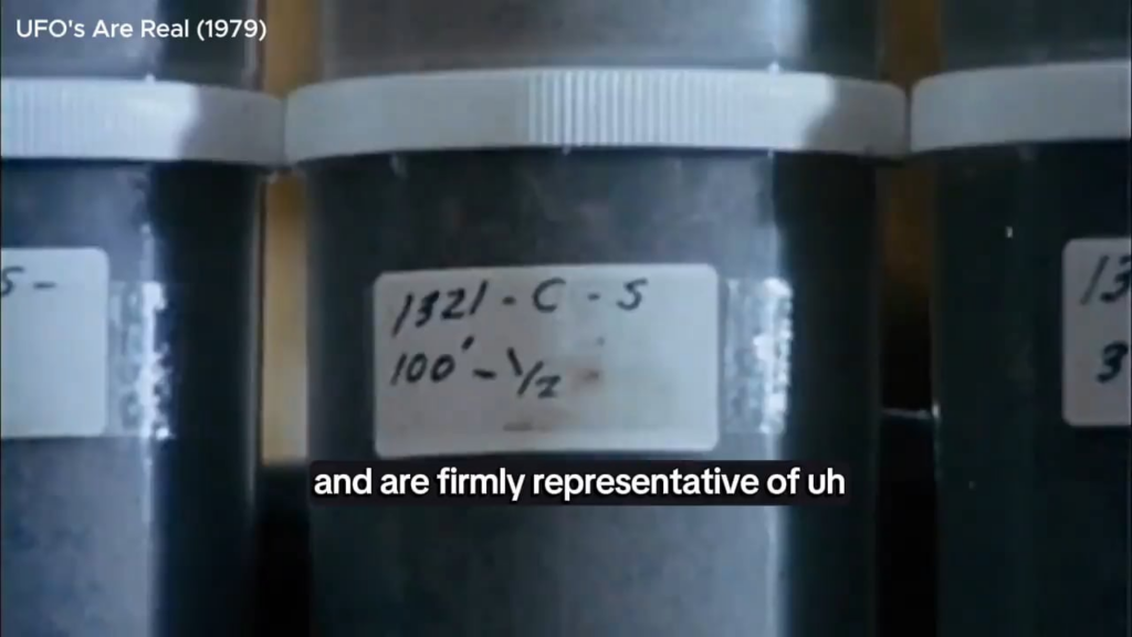 UFO landing soil can't absorb water.
