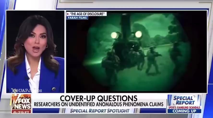 Bret Baier reports on secret Government UAP program allegations — interviews Karl Nell, Tim Gallaudet, Peter Skafish & Senator Mark Kelly - “This is going to change the arc of human history. We’re not alone in the universe and higher order non-human intelligences are visiting us.”