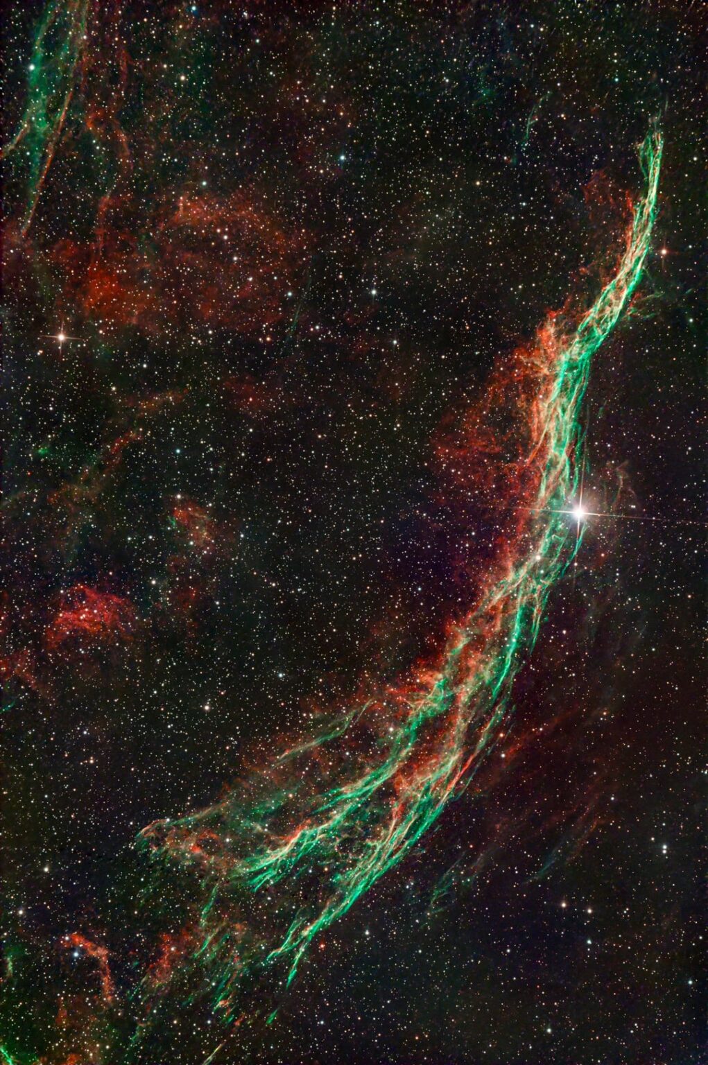 The Western Veil Nebula