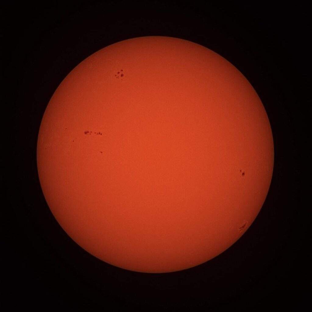 Today's Sunspots.