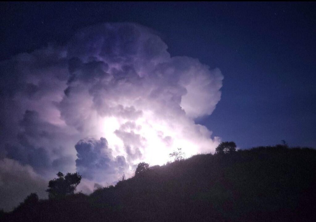 Lightning in Sohra Valley