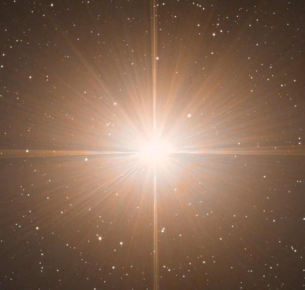 Christmas Star (Betelgeuse from Backyard)