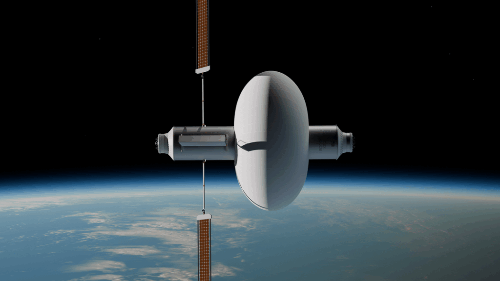 Max Space recently unveiled its Thunderbird Station, which requires only one Falcon 9 launch and will have 350 cubic meters of space. They also plan to launch a small prototype of the station in 2027  (first image is a render, second image is the prototype).