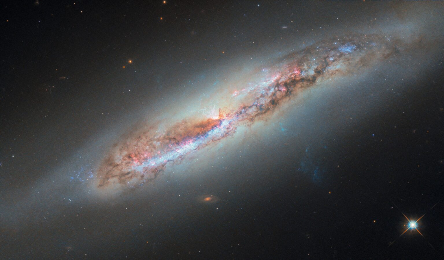 NGC 4388 in the Virgo Cluster ejects a faint plume of ionized gas from its nucleus