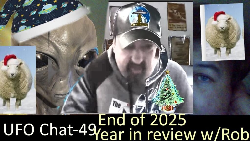 TOTC, Special guest Robert George Farner of Wales UK, UFO researcher, investigator and historian covering 2025 year in review. good and bad in UFOLOGY and some funny stuff