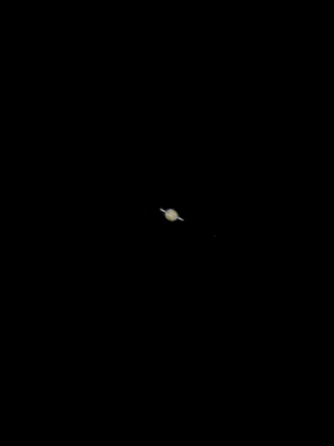 Tonight's Photo Of Saturn & Titan.