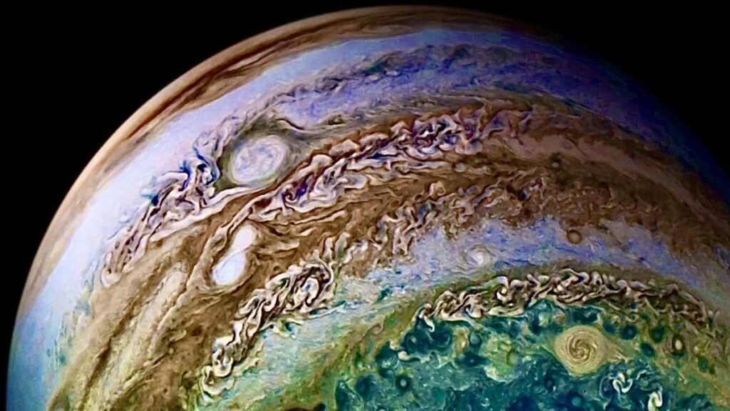 Jupiter from NASA’s Juno spacecraft