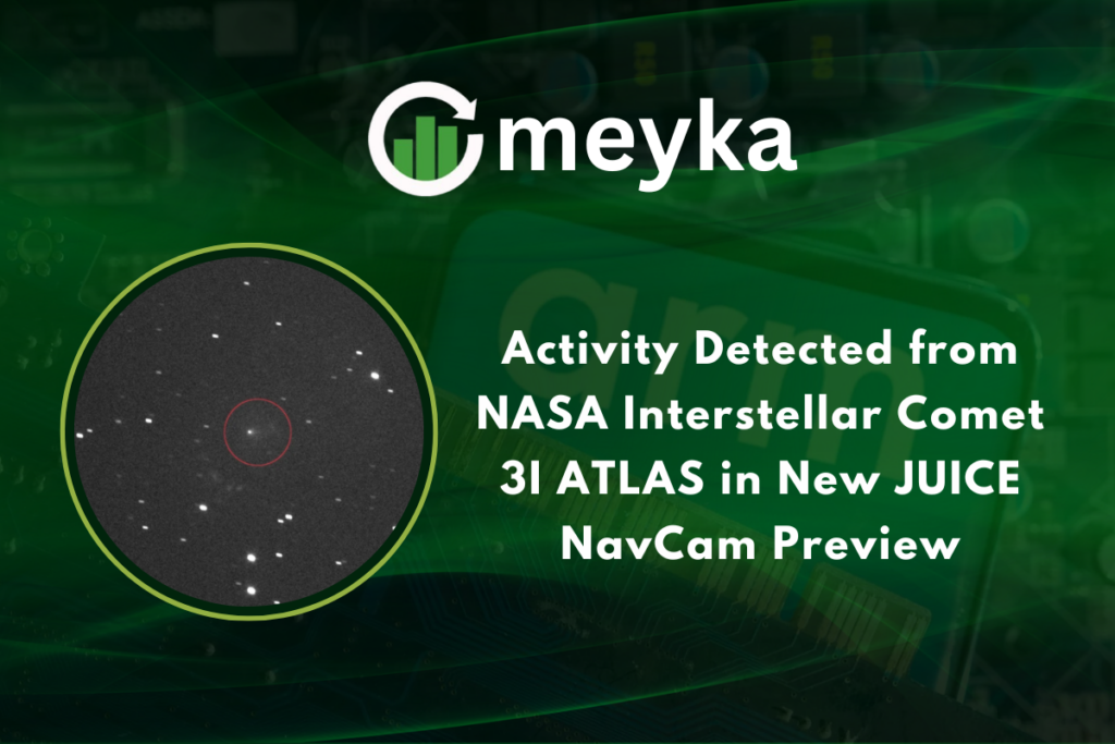 Activity Detected from NASA Interstellar Comet 3I ATLAS in New JUICE NavCam Preview
