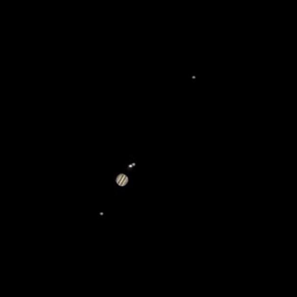 Tonight's Photo Of Jupiter & Its Moons.