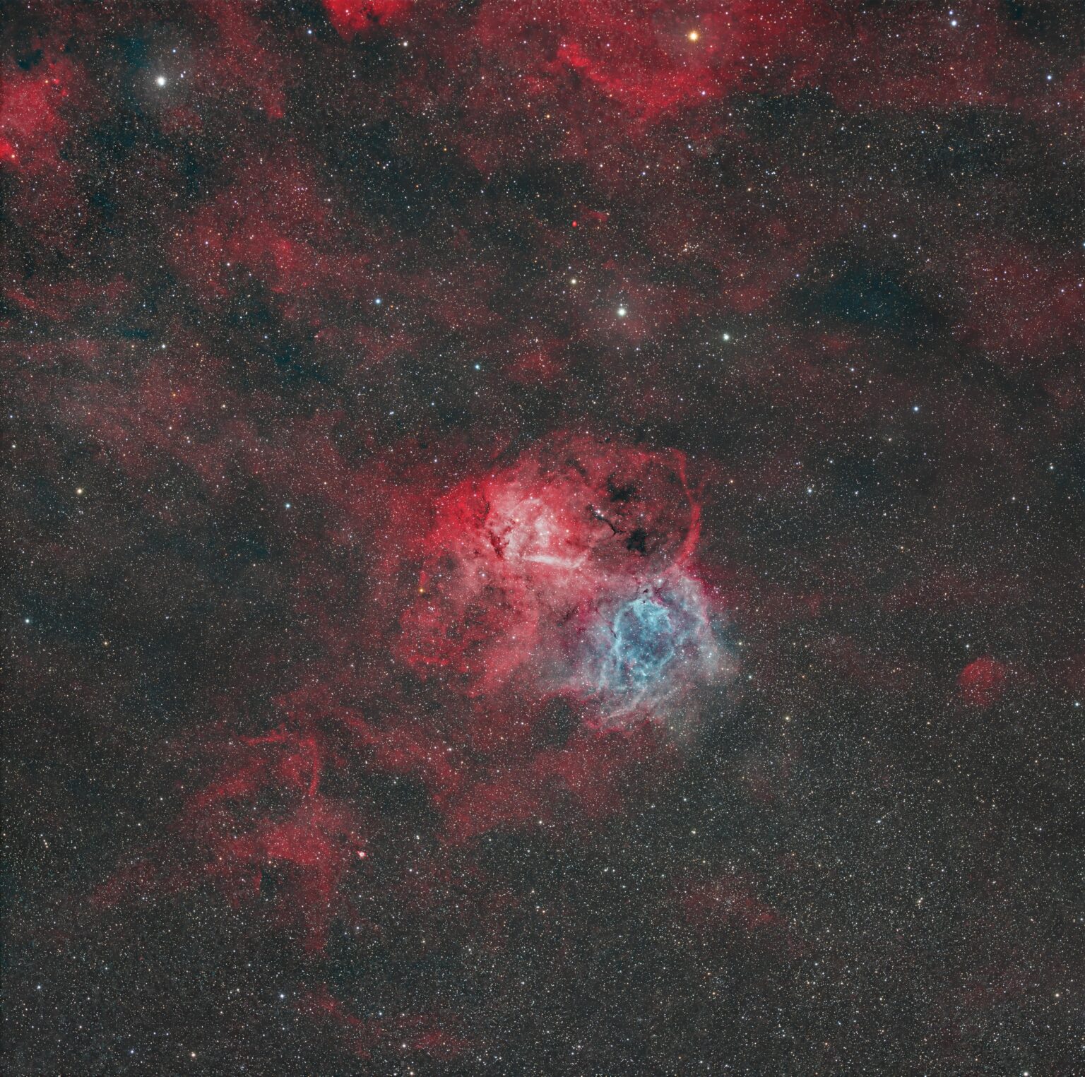 Sh 2-132 Lion Nebula