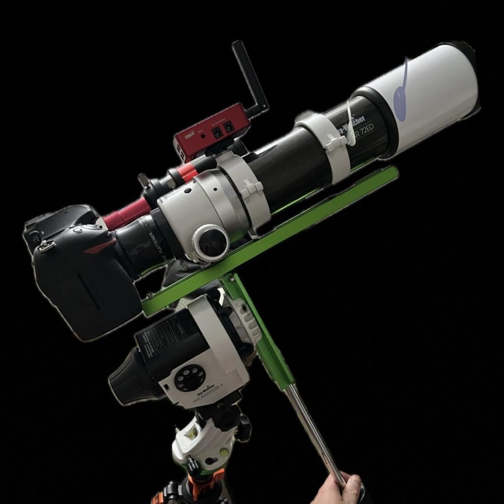 Balancing Evostar 72ED on Star Adventurer 2i