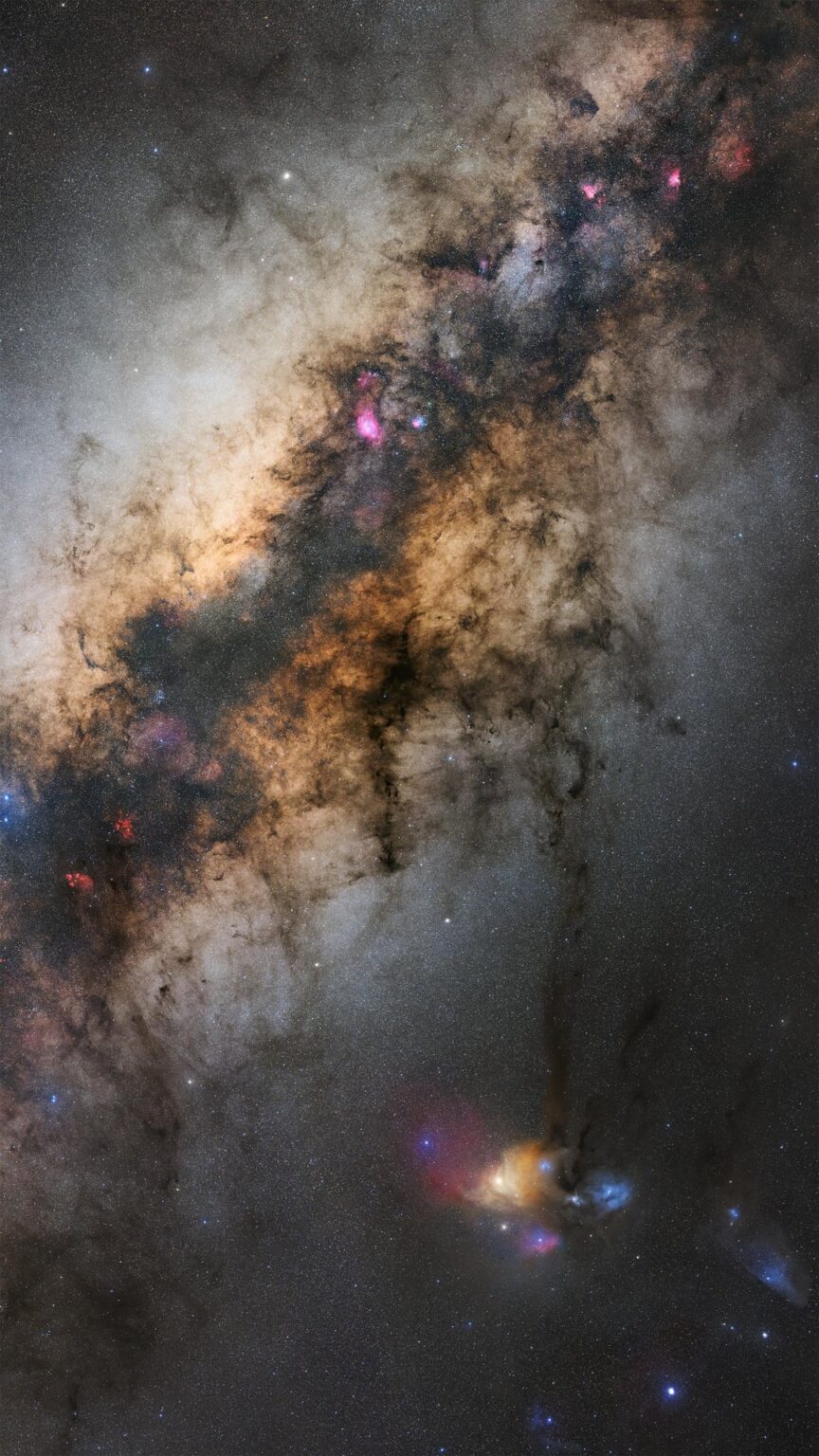 I made my highest resolution image of the milky way yet (288 megapixels).