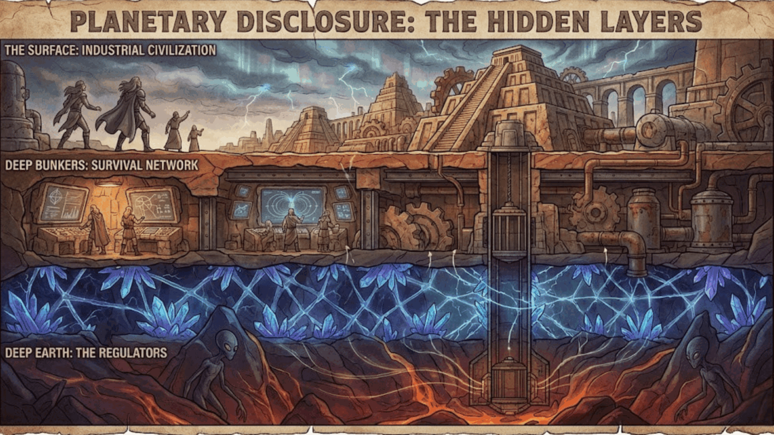 DISCLOSURE: The Nordics, The Mantis & The Greys