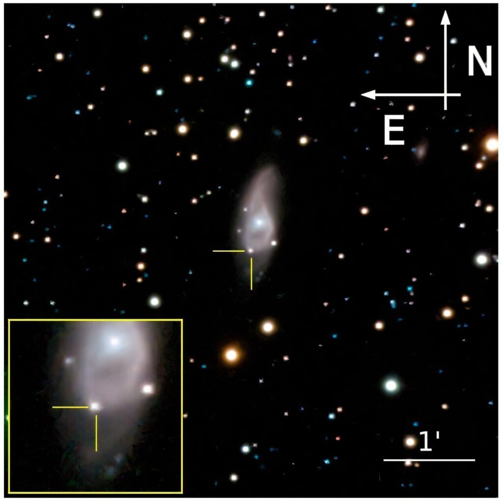 PHYS.Org: "SN 2022ngb is a faint and slow-evolving Type IIb supernova, observations reveal"