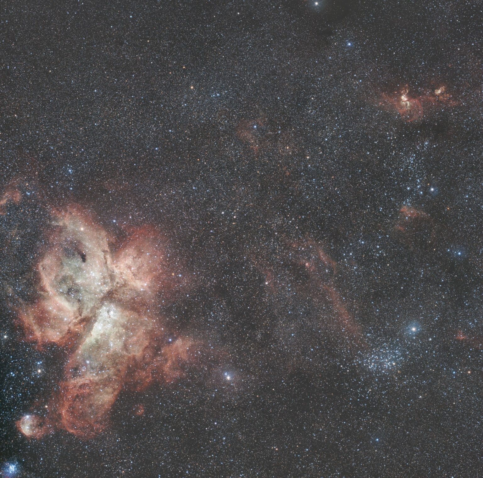 🎯 NGC3372 The Carina Nebula