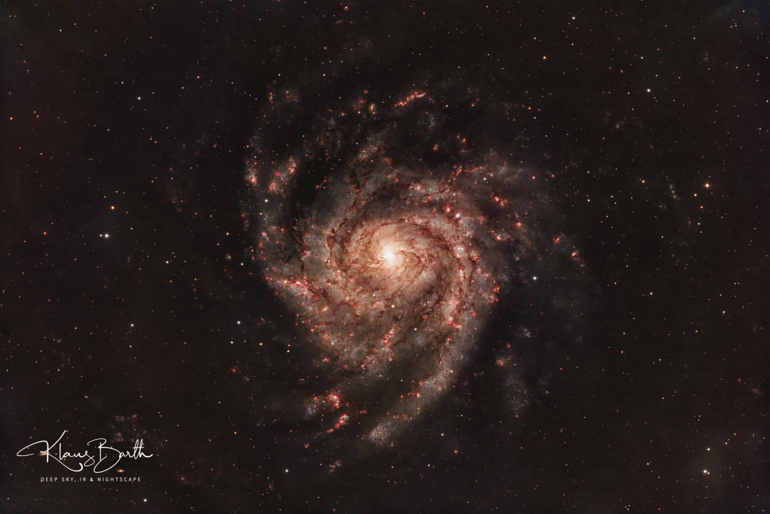 IC 342 – The Hidden Galaxy Behind the Milky Way