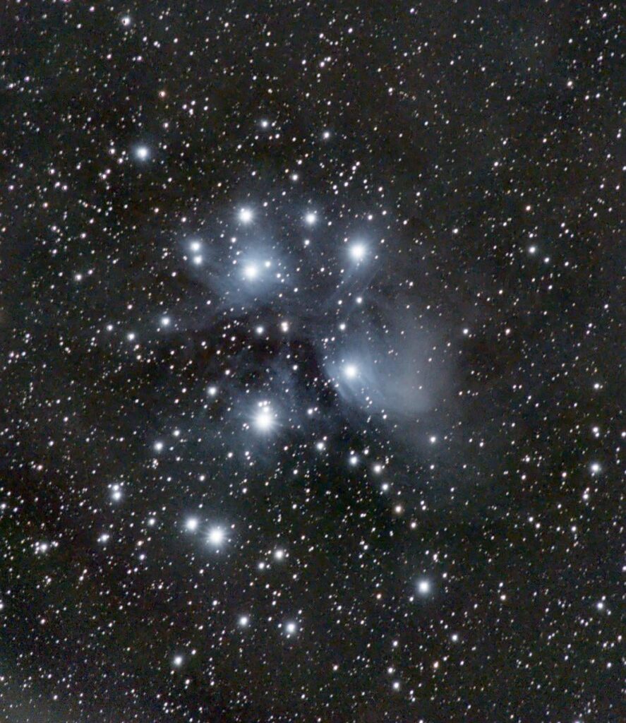 Pleiades from Bortle 6